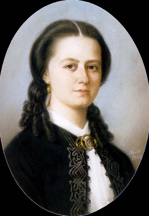 Portrait of professorskan Laura Netzel,fodd von Pistolekors